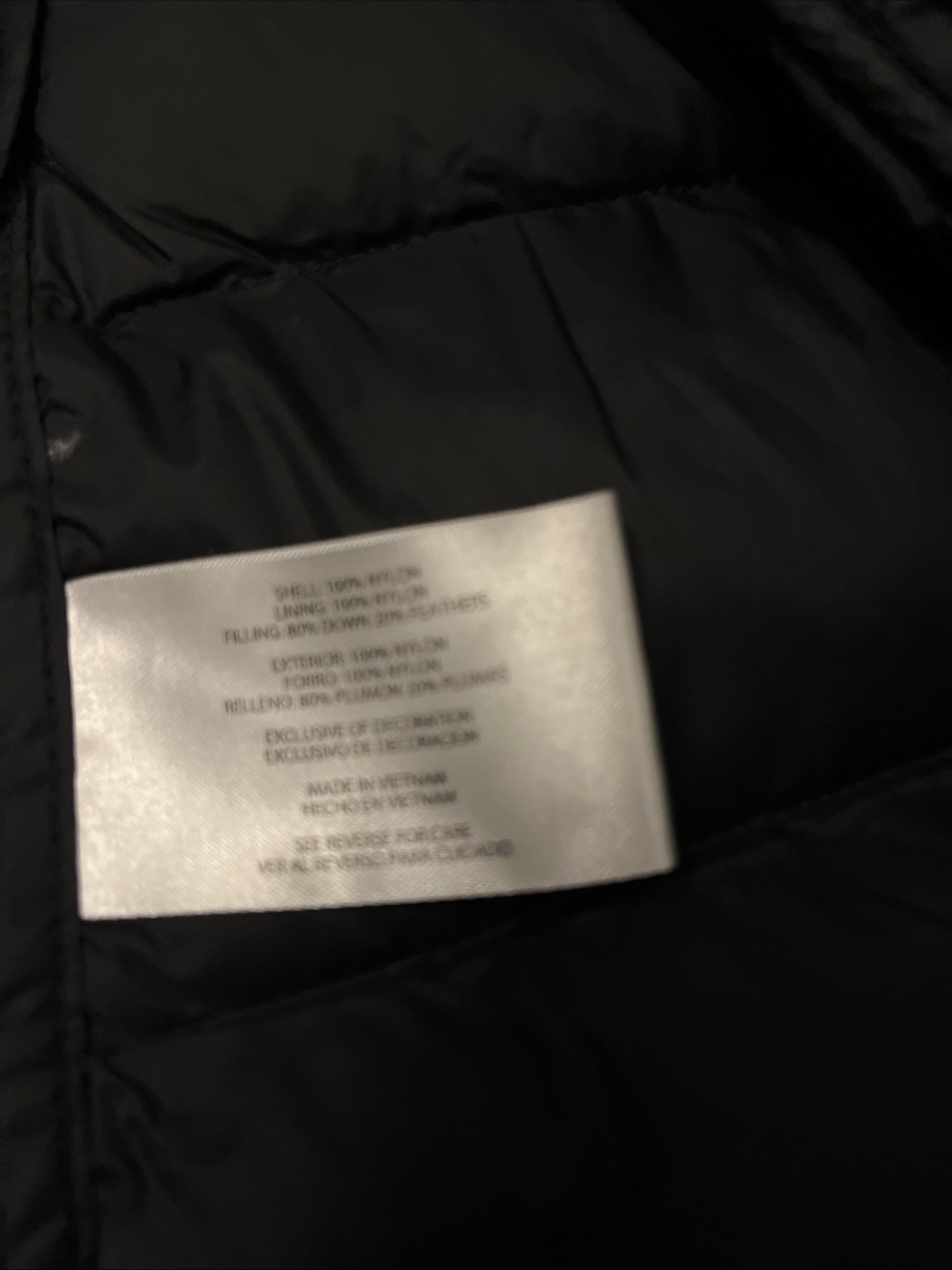 Eddie Bauer Puffer Packable Down Jacket Black Sol… - image 6
