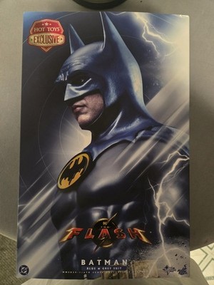 Hot Toys Batman The Flash Exclusive 1/6 Blue & Grey Suit w/ Head, Hands