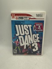 Just Dance 3 (Nintendo Wii 2011) Complete (Target Exclusive Edition)