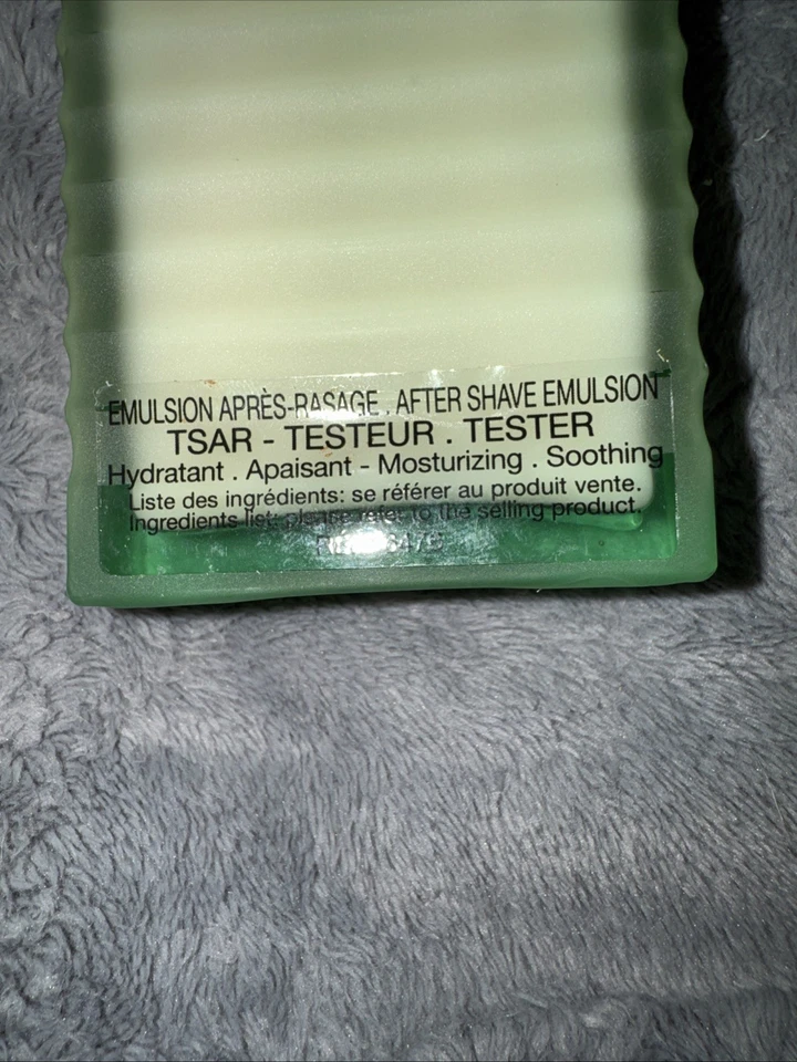 Emulsión TSAR Van Cleef & Arpels 3,3 fl oz 100 ml AFTERSHAVE RARA DE COLECCIÓN Foto 4 de 4