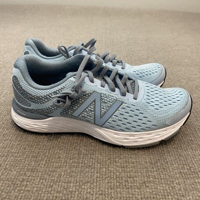 New Balance 680v6 Running Shoes Womens Size 9.5 Blue Mesh Cushioned W680LA6