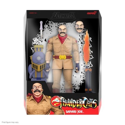 Super7 Thundercats Wave 12 Ultimates Safari Joe with Mule