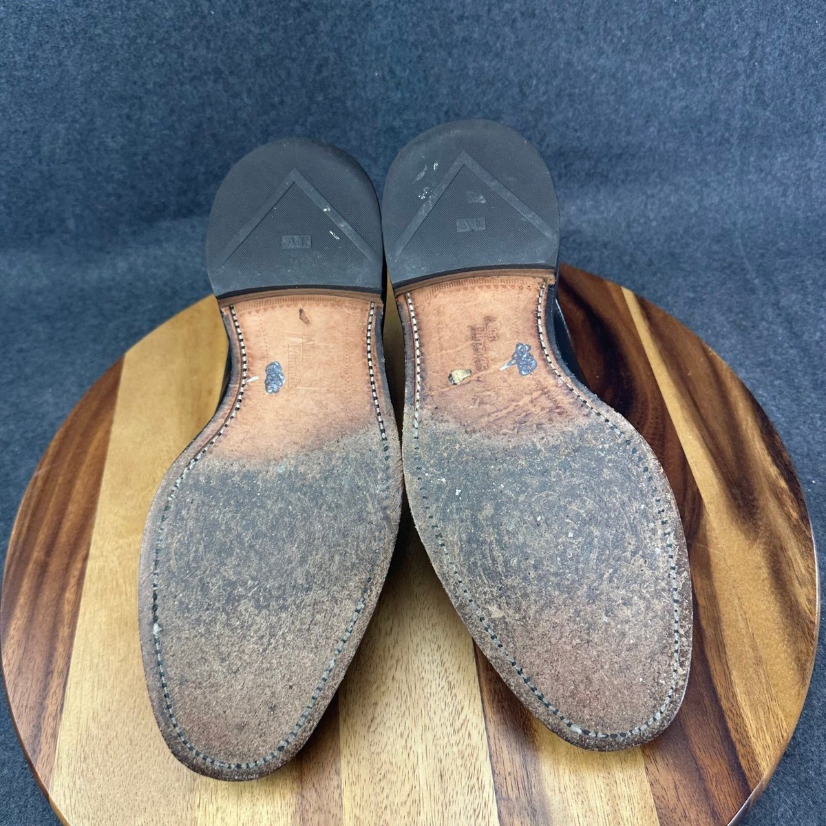 Allen Edmonds Hillcrest Black Leather Bicycle Toe Derby Shoes Mens 10.5 EEE 5904 Hillcrest - Allen Edmonds - ShoesRX.com main image 4