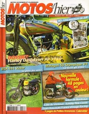 MOTOS d’HIER 157 HARLEY DAVIDSON JD 1200 BSA 441 Victor MALAGUTI 50 Olympique