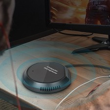 Conference Microphone 3.5mm Condenser Microphone Portable Stereo Noise Canceling