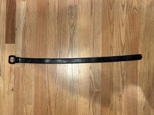 Zara Black Leather Belt Size 80