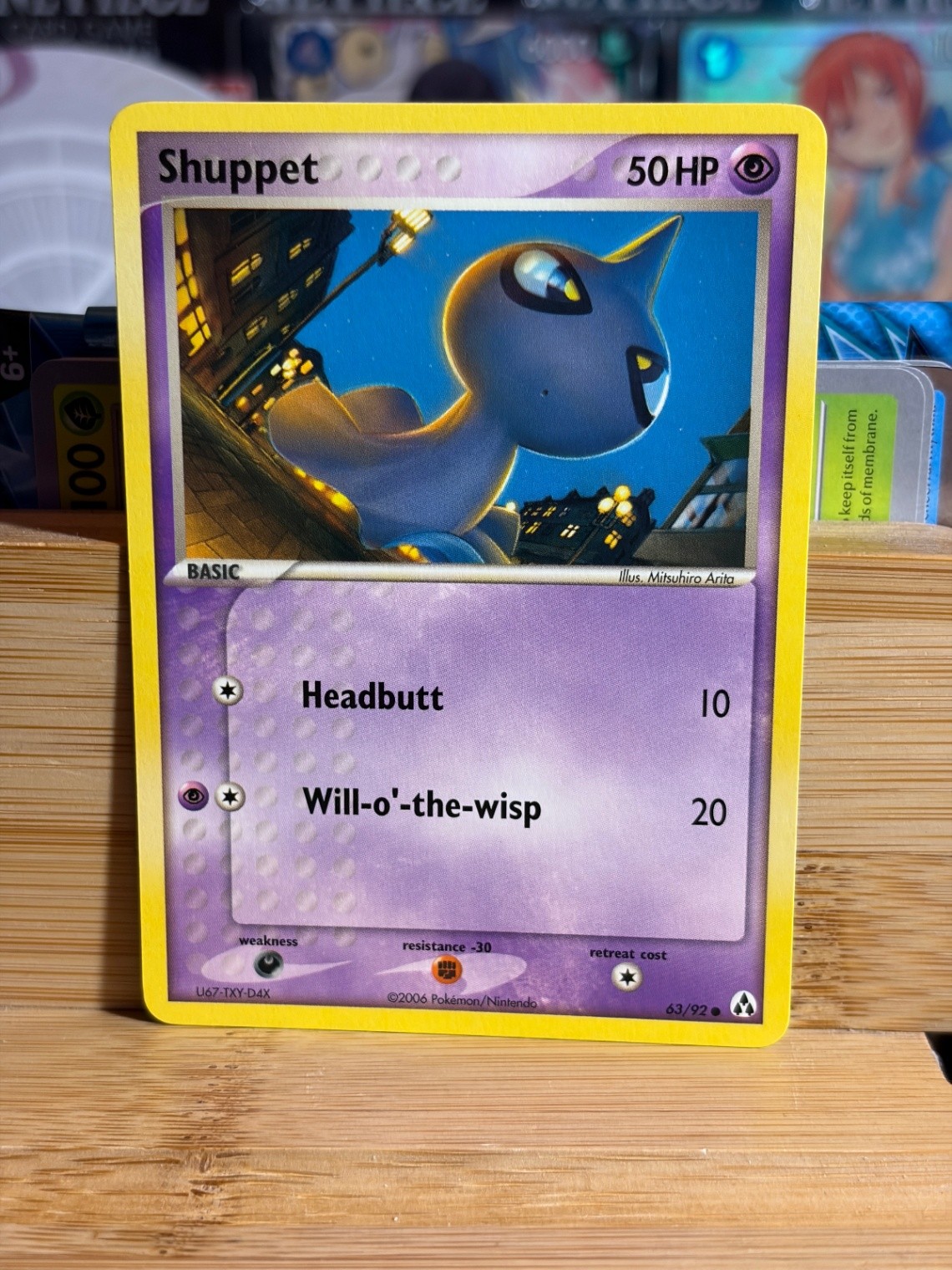 Shuppet 63/92 EX Legend Maker Vintage Common Pokemon TCG Near Mint