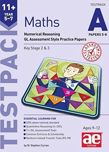 11+ Maths Year 5-7 Testpack A Papers 5-8 by Stephen C. Curran... - - Image 6