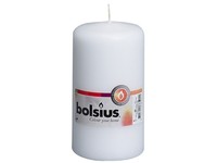 Bolsius Stumpenkerze 130 X 70 Mm Weiss STUMPEN-KERZE Neu