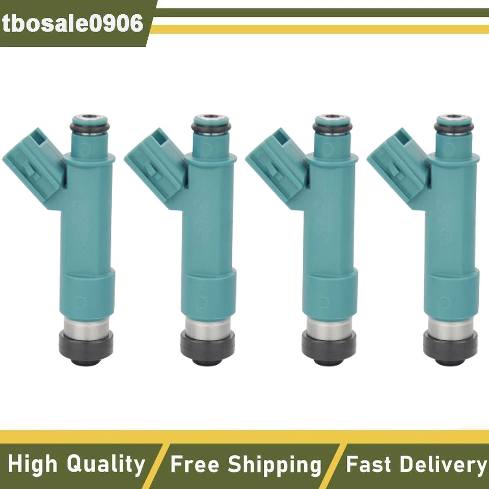 Inyector de combustible 4 piezas para Suzuki Grand Vitara 2009-2013 Kizashi 2010-2013 L4 2,4 L Foto 2 de 4