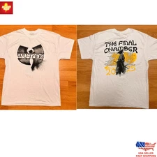 NEW Apparel  Clan The Final Chamber Wu Tang Forever Tour 2025 T-Shirt Redesign
