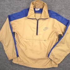 Vintage Nike Windbreaker Jacket Mens M Big Swoosh Back Lightweight Made In USA