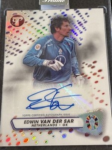 2022 Topps Chrome VAN DER SAR 直筆サインカード 2022 Topps Chrome VAN DER SAR 直筆サインカード Edwin Van Der