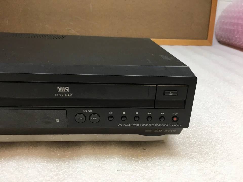 Combo reproductor y grabadora VCR SONY SLV-D380P DVD VHS - sin control remoto Foto 3 de 4