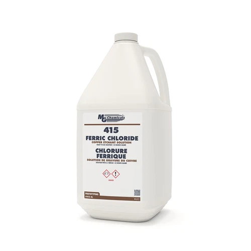 MG Chemicals Ferric Chloride Copper Etchant Solution, 4L Liquid Bottle