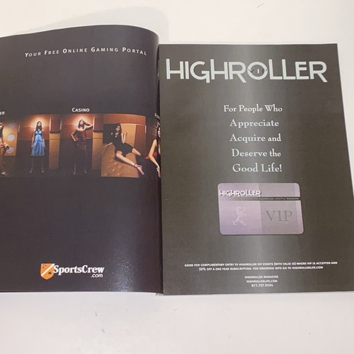 Photo couverture vintage déc janvier 2005-2006 magazine HighRoller Jennifer Tilly - Photo 10/12