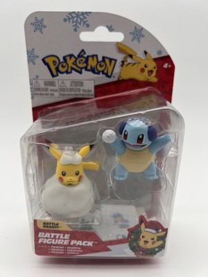 Pokemon Battle Feature Figure Pikachu & Schiggy