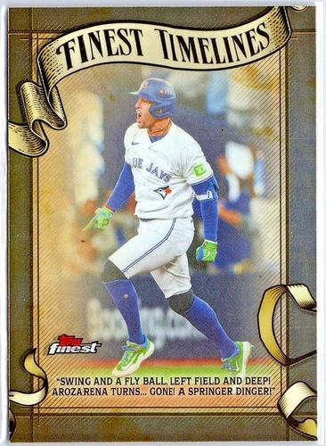2026 Topps Finest George Springer Base (RAW)