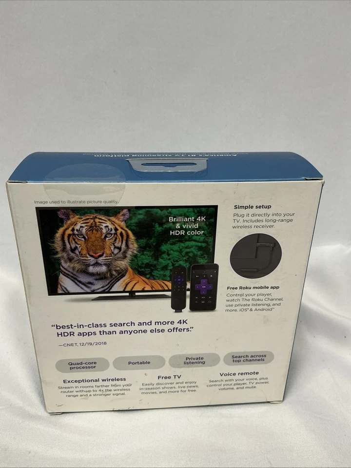 Roku Streaming Stick+ 3811R (Headphone Edition) 4K HDR Media Streamer - Black - Image 2 of 3