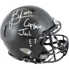 Jack Sawyer Autographed Ohio State Authentic Helmet Captain Jack Beckett 50055