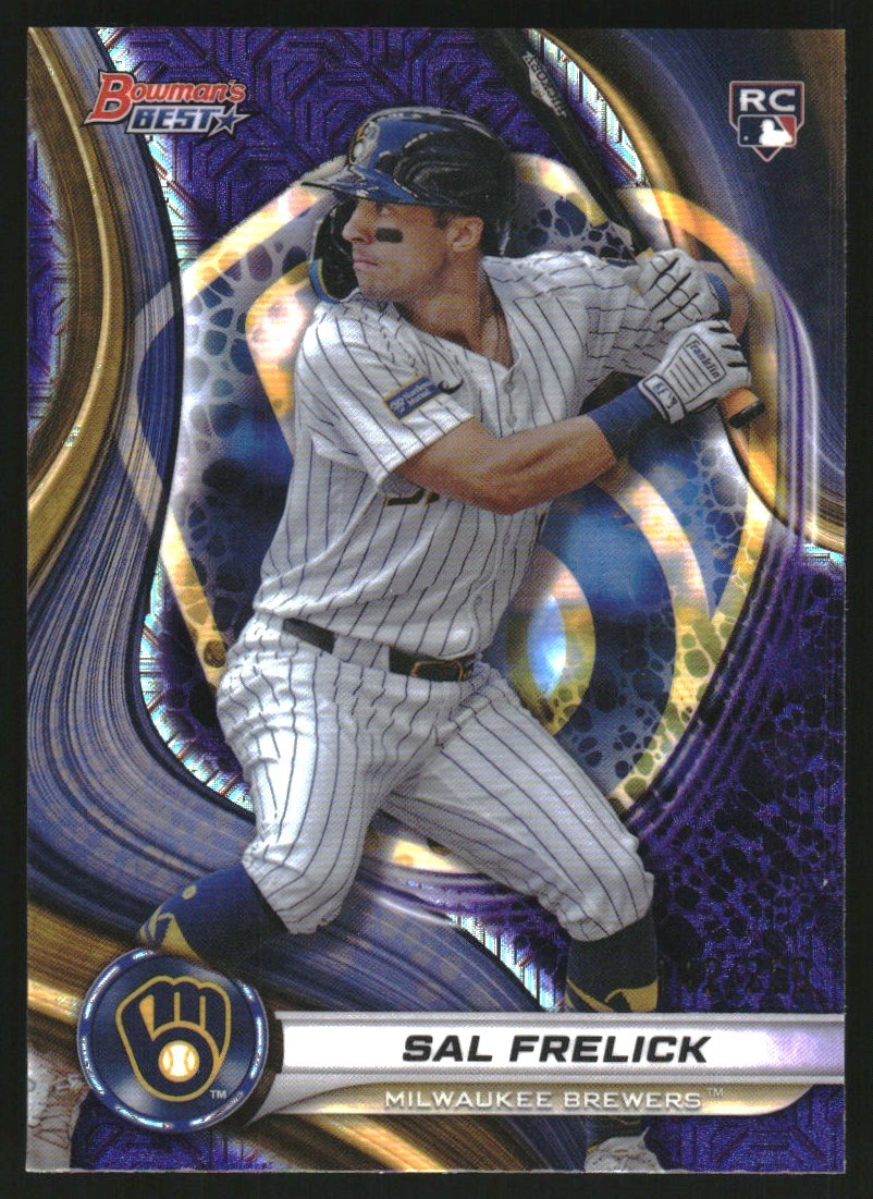 2024 Bowman's Best Purple Mojo Refractors #37 Sal Frelick /250