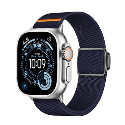 Sport Nylon Loop Wristband Strap For Apple Watch Ultra 3 2 Series 11 10 9 8 7 SE