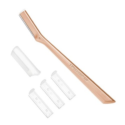 Tweezerman Rose Gold Facial Razor - New Open Box