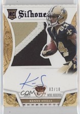 2013 Panini Crown Royale Silhouettes Purple 2/10 Kenny Stills #218 Auto ig1