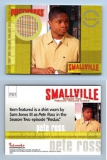 Sam Jones III As Pete Ross #PW4 Smallville 2003 Inkworks Pieceworks Card
