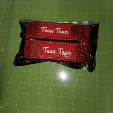 Glitter Wrist Straps for Weightlifting Red Gym Lifting Straps for De...