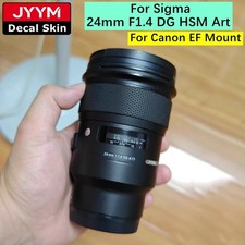 Decal SkinF Sigma 24mm F1.4 DG HSM Art Camera Sticker Vinyl Wrap Protective Film