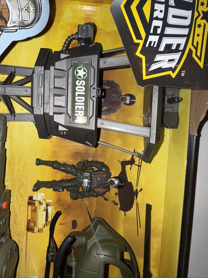Soldier Force Encampment Defense Troops Juego Nuevo en Caja Foto 3 de 4