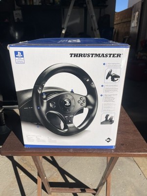 Thrustmaster T80 Racing Wheel + Pedals   PS4 PS5 PlayStation   Tested Working