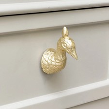 Gold Peacock Drawer Knob handle pull decortive animal gold decor