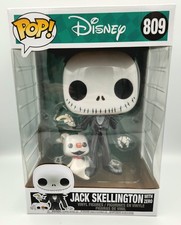 Funko Pop! Vinyl Jumbo 10 in Disney Jack Skellington With Zero (10 inch) #809