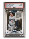 🔥 2024 Topps 50/50 Shohei Ohtani RELIC-GOLD #SOR1 PSA 10 GEM MINT Serial#23/50