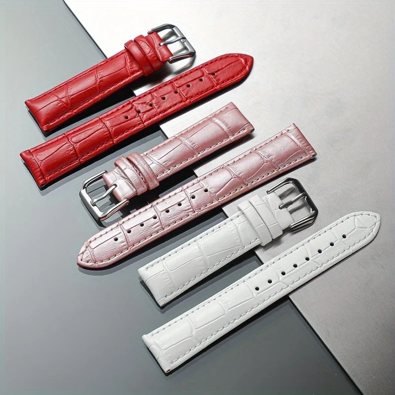 12mm 13mm 14mm 18mm 19 20mm 22mm 24mm Quick Fit Genuine Leather Watch Band Strap