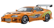 Kyosho 1:18 Fast & Furious 1994 Toyota Supra Turbo Orange Pearl KS08975FF New