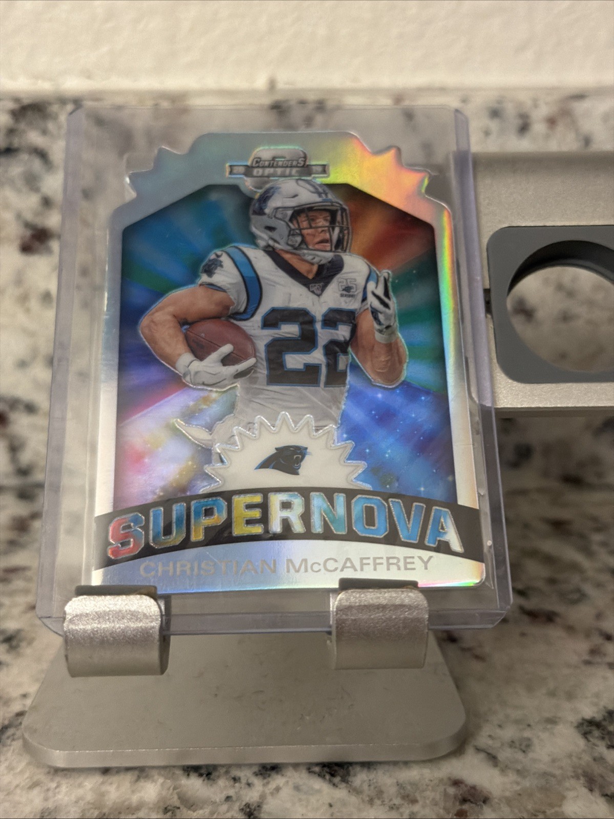 2019 Panini Contenders Optic Case Hit Supernova #S-CM Christian McCaffrey