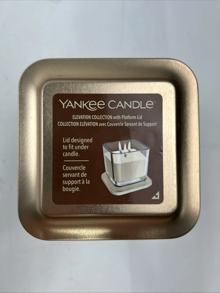 Yankee Candle Elevation Collection Sweet Frosting Medium 12.25 Oz. Square Candle - Image 2 of 4