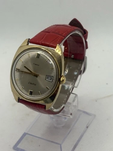 VINTAGE TIMEX ELECTRIC Watch- 9644 4170 Date Running Great Condition