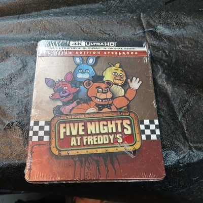 Five Nights at Freddy's 4K UHD Blu-ray Steelbook NEW