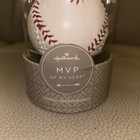 Hallmark MVP OF MY HEART Stitched BASEBALL Valentines Day Gift NEW IN BOX — photo 7