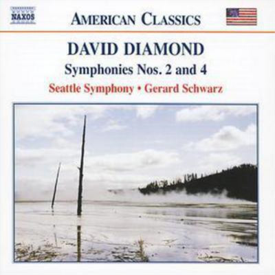 David Diamond Symphonies Nos. 2 and 4 (Schwarz, Seattle So) (CD) Album