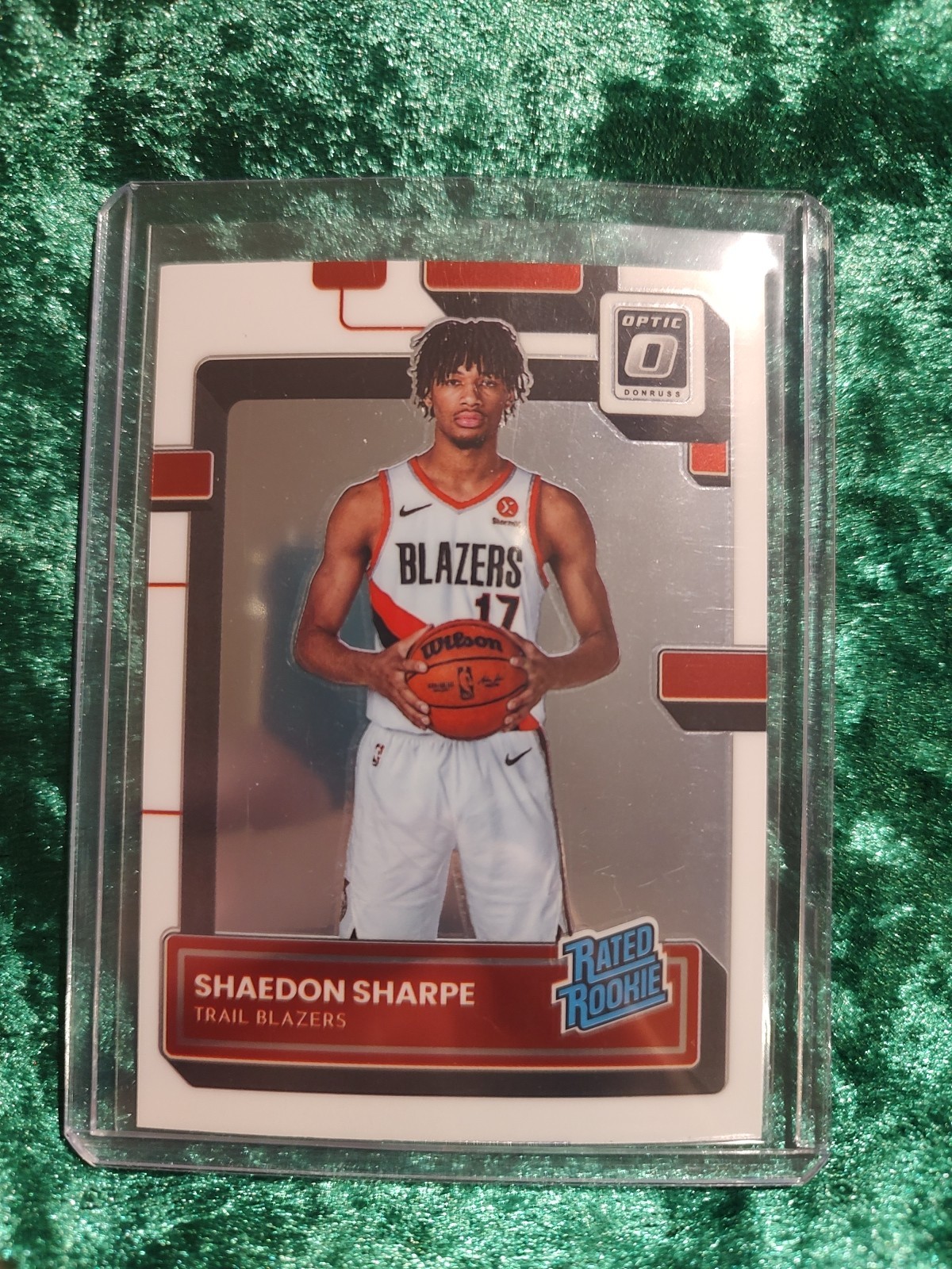 2022-23 Panini Donruss Optic Rated Rookie Shaedon Sharpe #249 (RC)