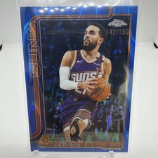 2025-26 Topps Chrome- Tyus Jones Blue Wave /150 Phoenix Suns #146