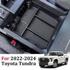 Center Console Armrest Box Organizer Tray For Toyota Tundra 2022-25 Accessories
