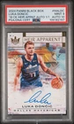 2024 Panini Black Box Luka Doncic 2018 Court Kings Heir Rookie 1/1 PSA 9/10 Auto