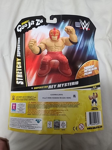 Heroes Of Goo Jit Zu WWE Stretchy Superstars "Rey Mysterio" Stretchy Figure NEW - Picture 2 of 3