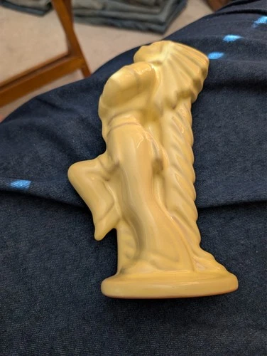 Frankoma Indian Chief dancing - yellow